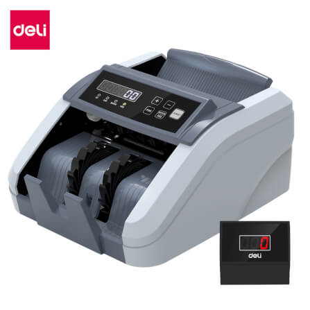 เครื่องนับแบงค์ DELI CT961-GR-01 สีเทา_0