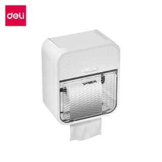 กล่องกระดาษทิชชู่ DELI VS1233-WH-01 สีขาว_0