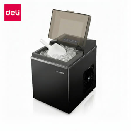 เครื่องทำน้ำแข็ง DELI LD666-BK-01 สีดำ_0