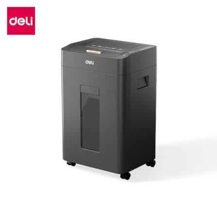 เครื่องทำลายเอกสารอัตโนมัติ 23 ลิตร DELI G6-BK-01 สีดำ_0