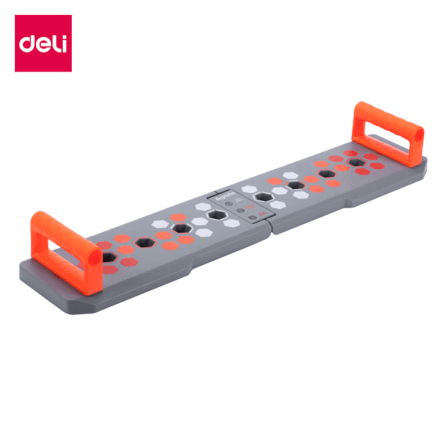 บอร์ดวิดพื้น DELI ER068-OR-01 สีเทาส้ม_0