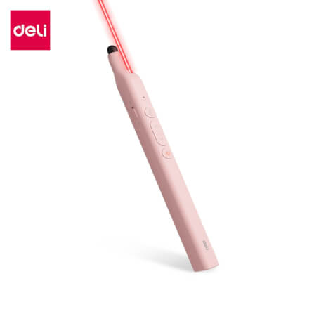 เลเซอร์พอยเตอร์ DELI ES003-PK-01 เลเซอร์สีแดง สีชมพู_0