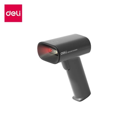 เครื่องสแกนบาร์โค้ด DELI ES228W-GR-01 ไร้สาย สีเทา_0