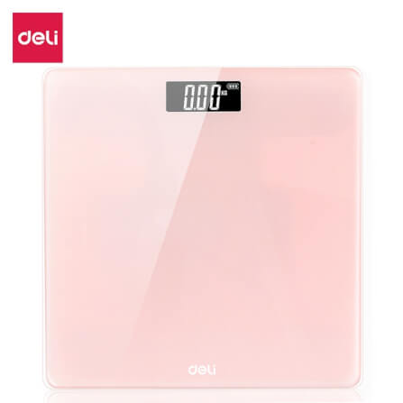 เครื่องชั่งน้ำหนัก DELI E86120-PK-01 สีชมพู_0