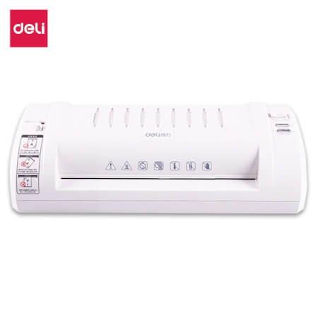 เครื่องเคลือบบัตร DELI E3893-EU-LGR-01 สีขาว (สำหรับ A4)_0