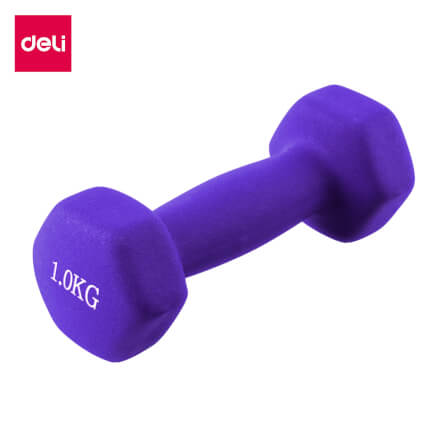 ดัมเบล DELI ER081-PR-01 1KG สีม่วง_0