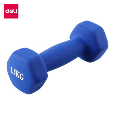 ดัมเบล DELI ER082-BL-01 1.5KG สีน้ำเงิน_0