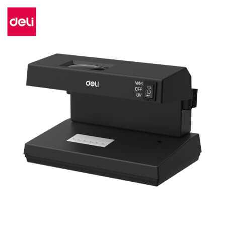 เครื่องตรวจธนบัตร DELI CT980-BK-01 สีดำ_0