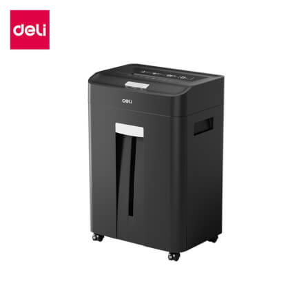 เครื่องทำลายเอกสาร DELI E14436-BK-01 23ลิตร สีดำ_0