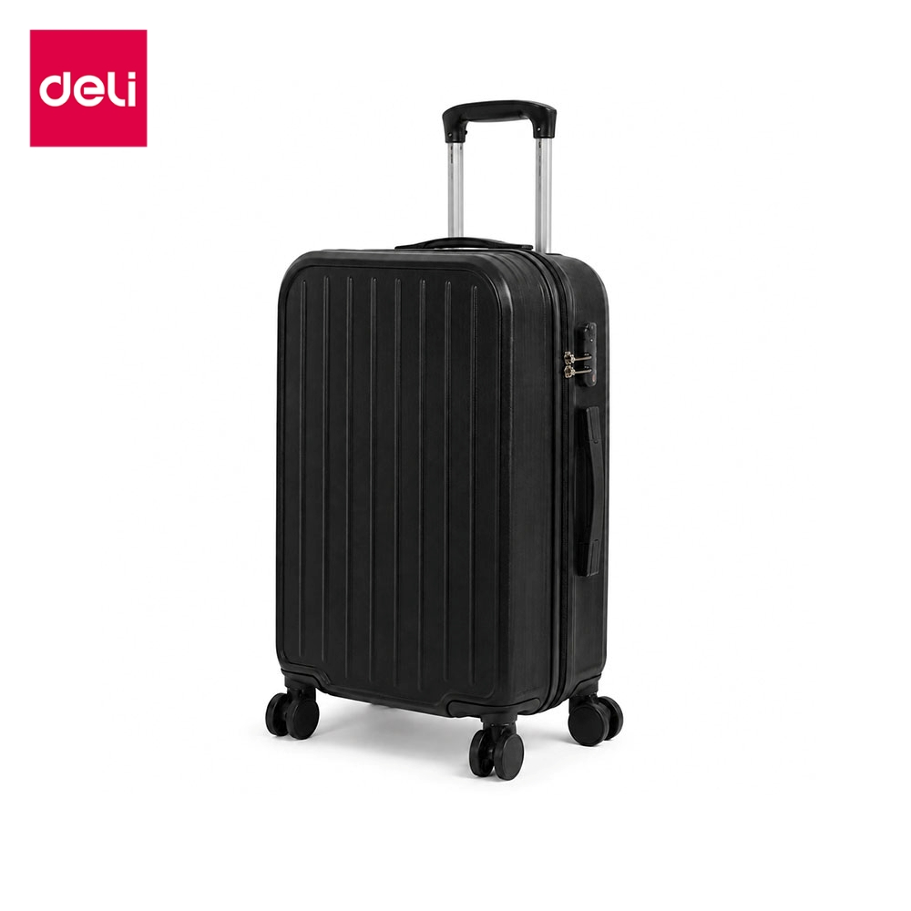 กระเป๋าเดินทางล้อลาก DELI EH1056-BK-24-01 24นิ้ว สีดำ_0