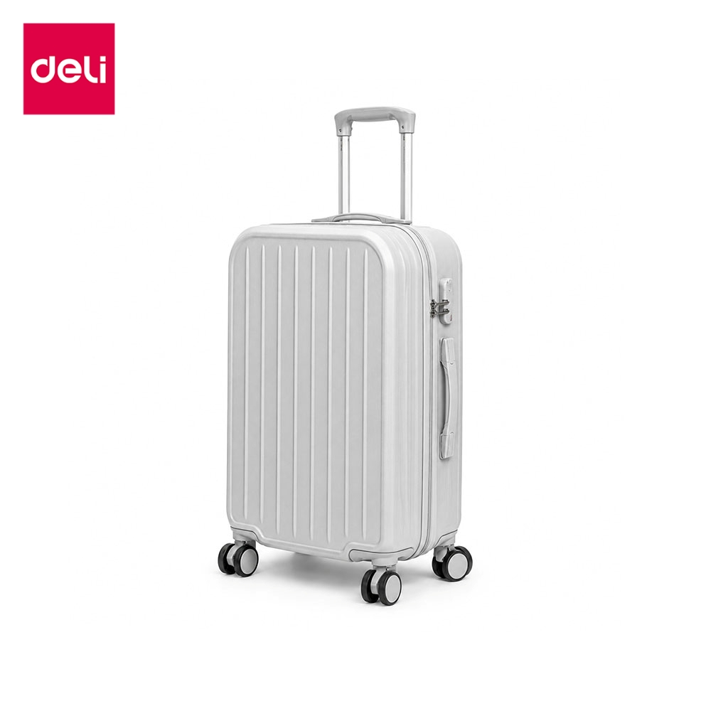 กระเป๋าเดินทางล้อลาก DELI EH1056-SL-24-01 24นิ้ว สีเงิน_0