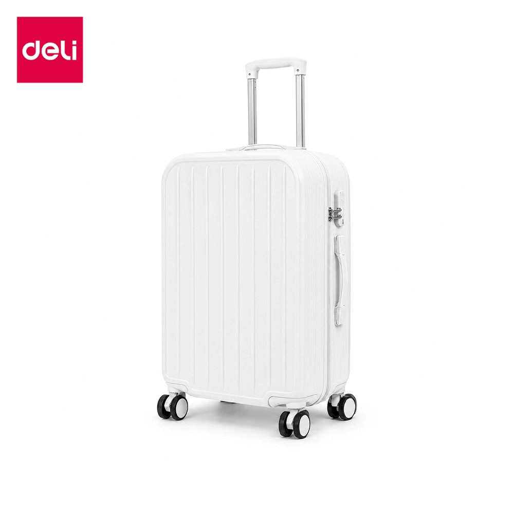 กระเป๋าเดินทางล้อลาก DELI EH1056-WH-24-01 24นิ้ว สีขาว_0