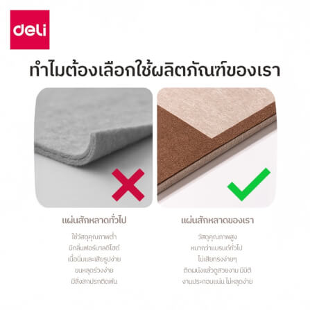 กระดานไวท์บอร์ด DELI MQ149-BR-01 30X40 ซม_2