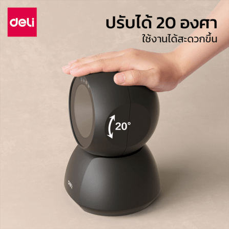 เครื่องสแกนบาร์โค้ด DELI ES236-01 สแกน 1D/2D/QR สีดำ_2