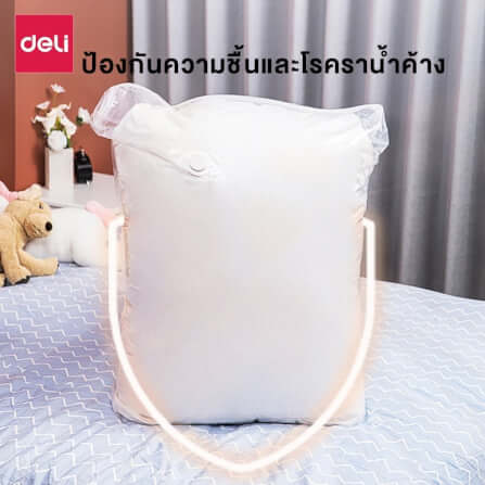 ถุงสูญญากาศ DELI VS583-CL-01 80X100 ซม._2