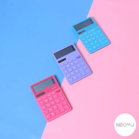 เครื่องคิดเลข BANTEX BD4312-PL-01 สีม่วง_3