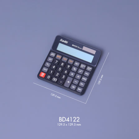เครื่องคิดเลข DELI BD4122-BK-01 สีดำ_4