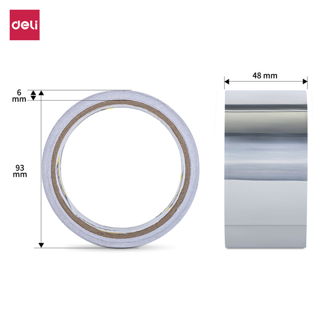 เทปอะลูมิเนียม DELI 30500-SL-01 ขนาด 48 ซม. สีเงิน_6