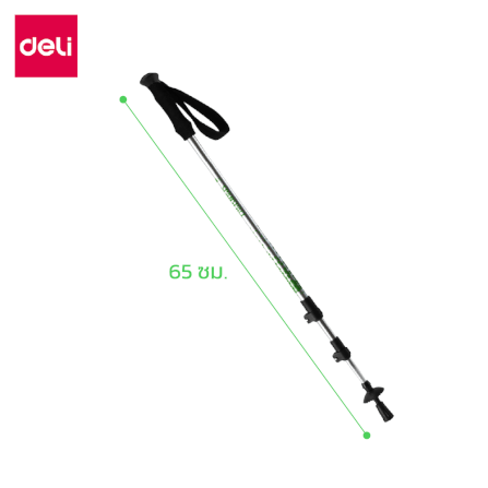 ไม้เท้าเดินป่า DELI VS4062-BK-01 สีดำ_7