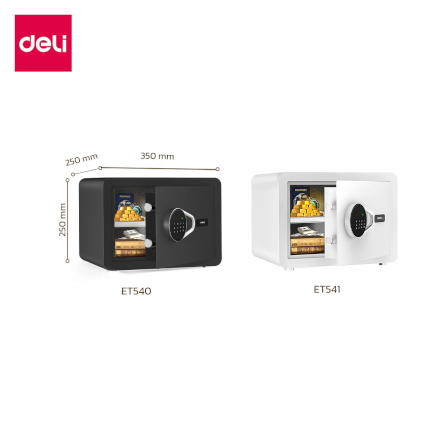 ตู้เซฟนิรภัย DELI ET540-BK-01 สีดำ_8