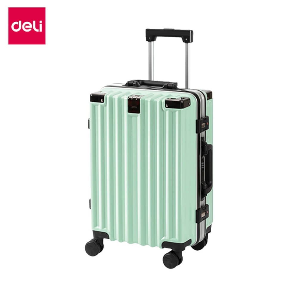 กระเป๋าเดินทางล้อลาก 20 นิ้ว Deli EH1045-GN-20-01 สีเขียว