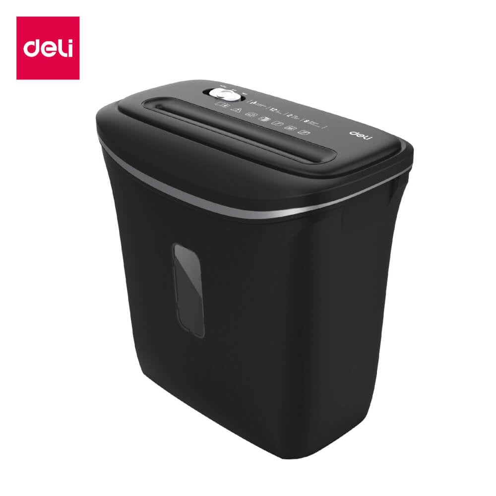 เครื่องทำลายเอกสารอัตโนมัติ Deli E9945-BK-01 สีดำ