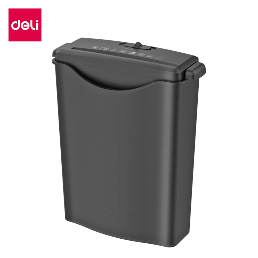 เครื่องทำลายเอกสารอัตโนมัติ 10ลิตร Deli ET101SC-BK-01 สีดำ