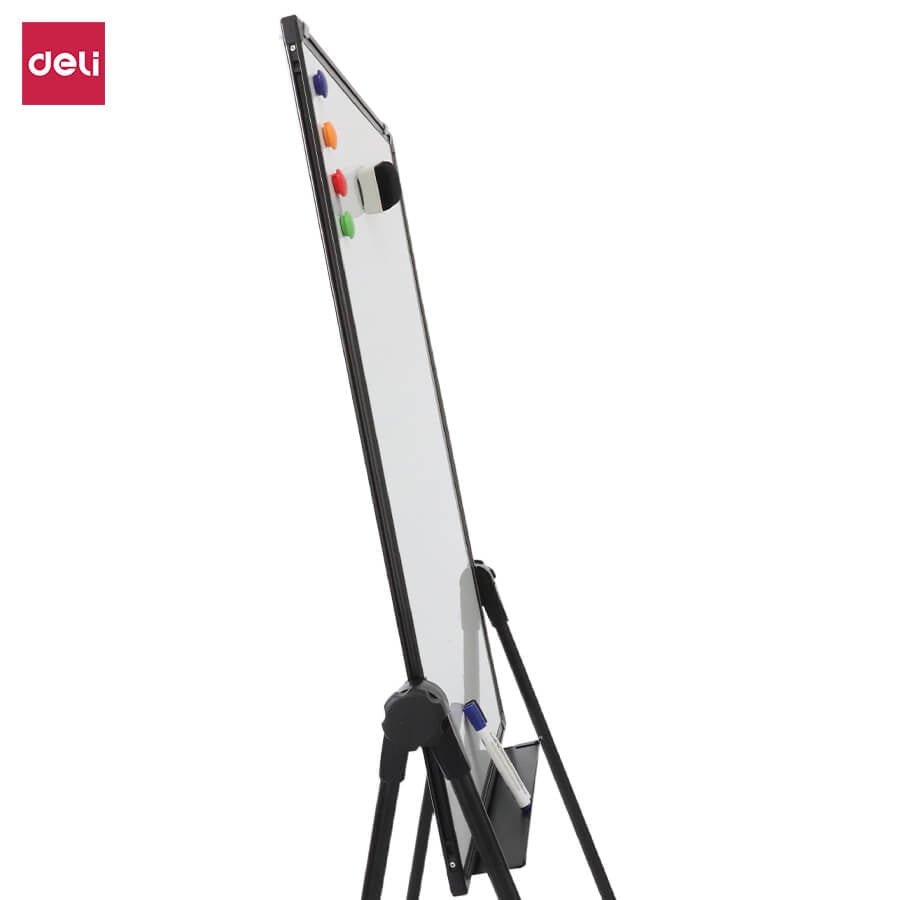 กระดานฟลิปชาร์ท กระดานไวท์บอร์ด Deli E7886-WH-01 ขนาด 60 x 90 cm