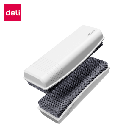 แปรงลบกระดานไวท์บอร์ด Deli MB406-WH-01 ขนาด 4.4x12.8x2.6 cm_0