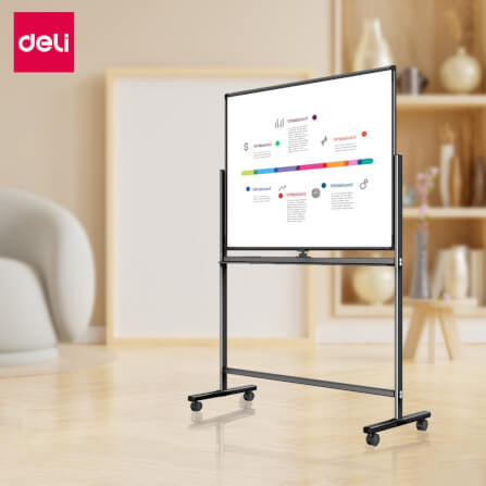กระดานไวท์บอร์ด Deli 50106-BK-01 ขนาด 90 x 150 cm_4