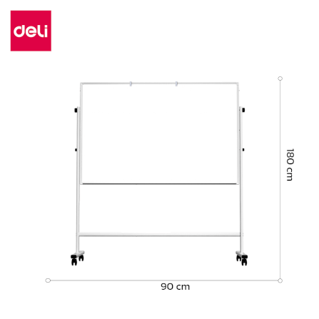 กระดานไวท์บอร์ด Deli 33624-GR-01 ขนาด 90 x 180 cm_7