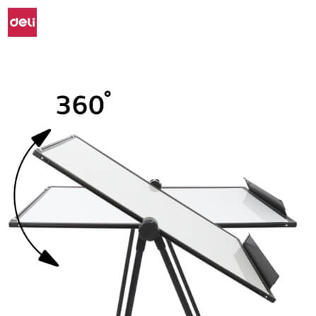กระดานฟลิปชาร์ท กระดานไวท์บอร์ด Deli E7886-WH-01 ขนาด 60 x 90 cm_8