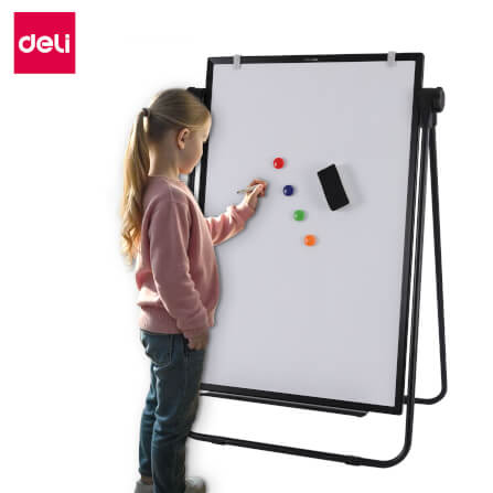 กระดานฟลิปชาร์ท กระดานไวท์บอร์ด Deli E7886-WH-01 ขนาด 60 x 90 cm_10