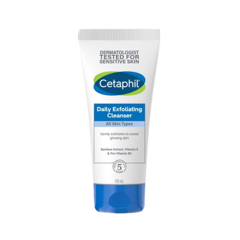 ผลิตภัณฑ์ล้างหน้า และสครับผิวหน้าเซตาฟิล Cetaphil Daily Exfoliating Cleanser 178ml_2