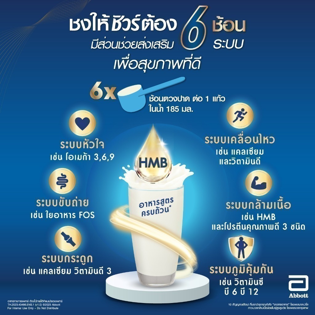 อาหารทางการแพทย์เอนชัวร์ โกลด์ สูตรครบถ้วน รสช็อกโกแลต ขนาด 850 กรัม_3