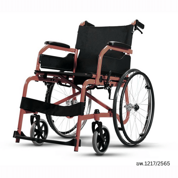 รถเข็นวีลแชร์ โซม่า รุ่น CHM-100 โครงสีน้ำตาล