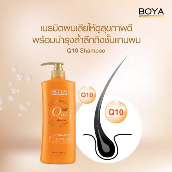 แชมพู โบย่า คิว 10 แนชเชอรัล แคร์ 500 มล.