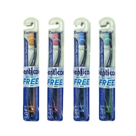 แปรงสีฟัน เดนติคอน สไปรัลลิเจนซ์ 1 ชิ้น (คละสี)_0