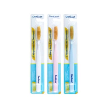 แปรงสีฟัน เดนทิคอน โอ-วัง นาโน โกลด์ 1 ชิ้น (คละสี)_0
