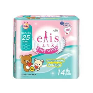 ผ้าอนามัย เอลิส แฟรี่ วิงส์ แบบมีปีก ความยาว 25 ซม. แพ็ค 14 ชิ้น_1