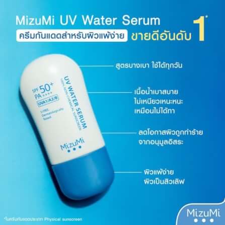 ครีมกันแดด มิซูมิ สูตรน้ำ 40 กรัม_2