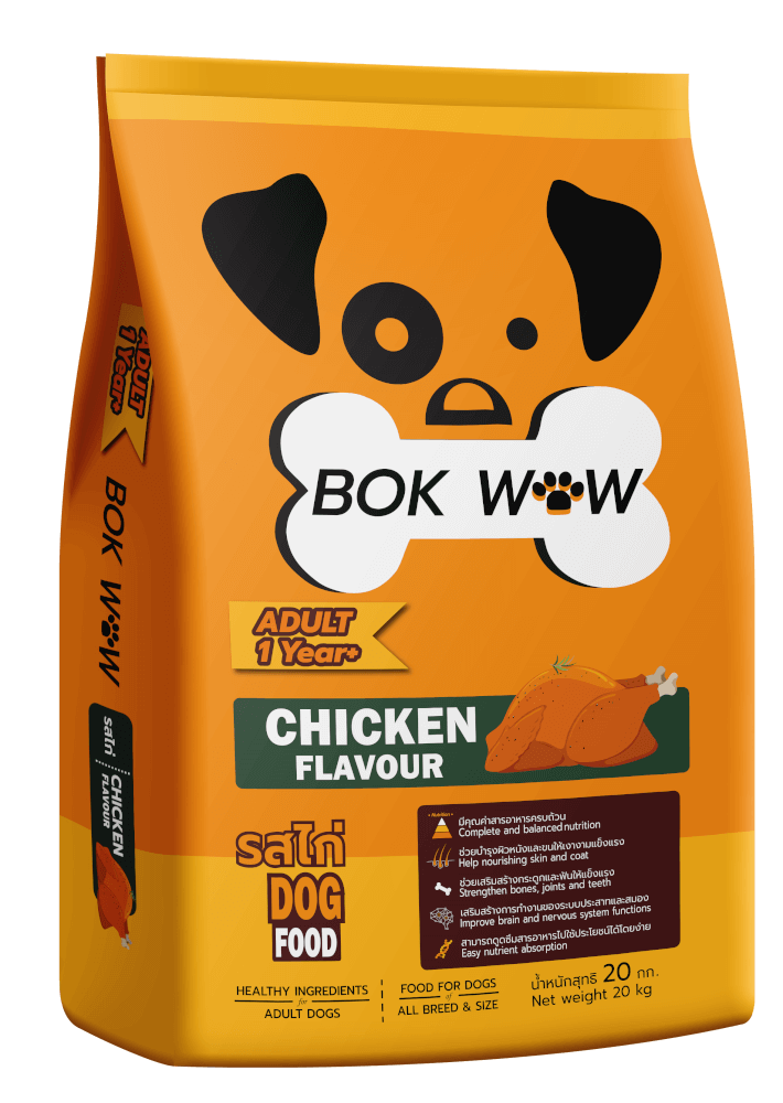 อาหารสุนัข BOK WOW รสไก่ 20 กก._1