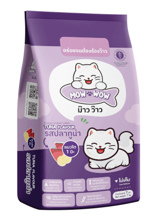 อาหารแมว MOW WOW รสปลาทูน่า 7 กก._1