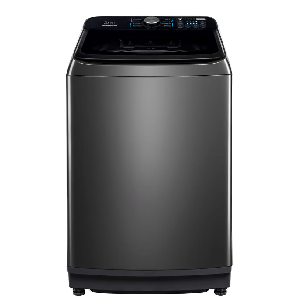 เครื่องซักผ้าฝาบน MIDEA รุ่น MA512W150D (ฺBLACK) ความจุ 15 KG (ดำ)