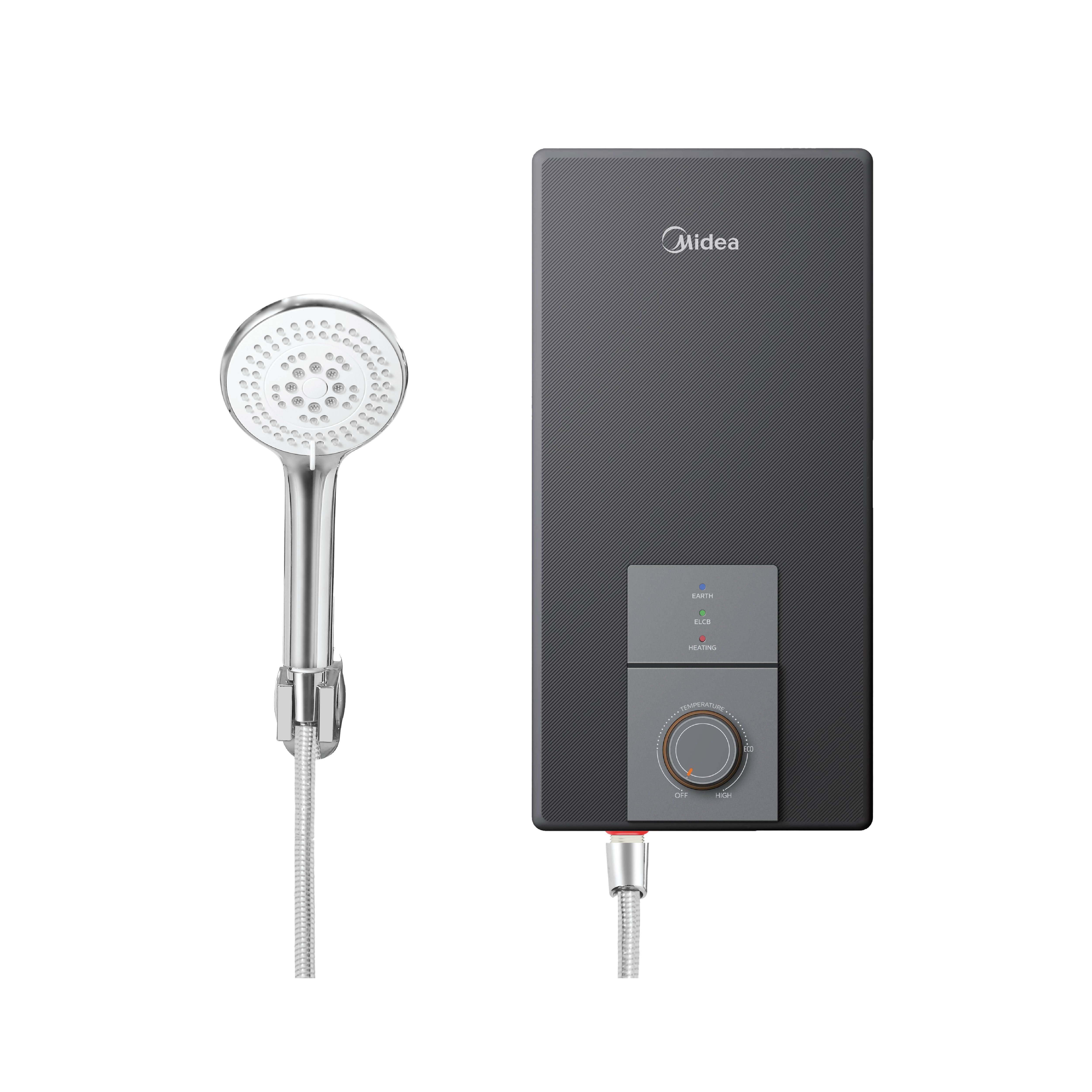 เครื่องทำน้ำอุ่น Midea MWH-38MMBNTH(C)-CS 3800 วัตต์ สีดำ (ไม่รวมติดตั้ง)_0