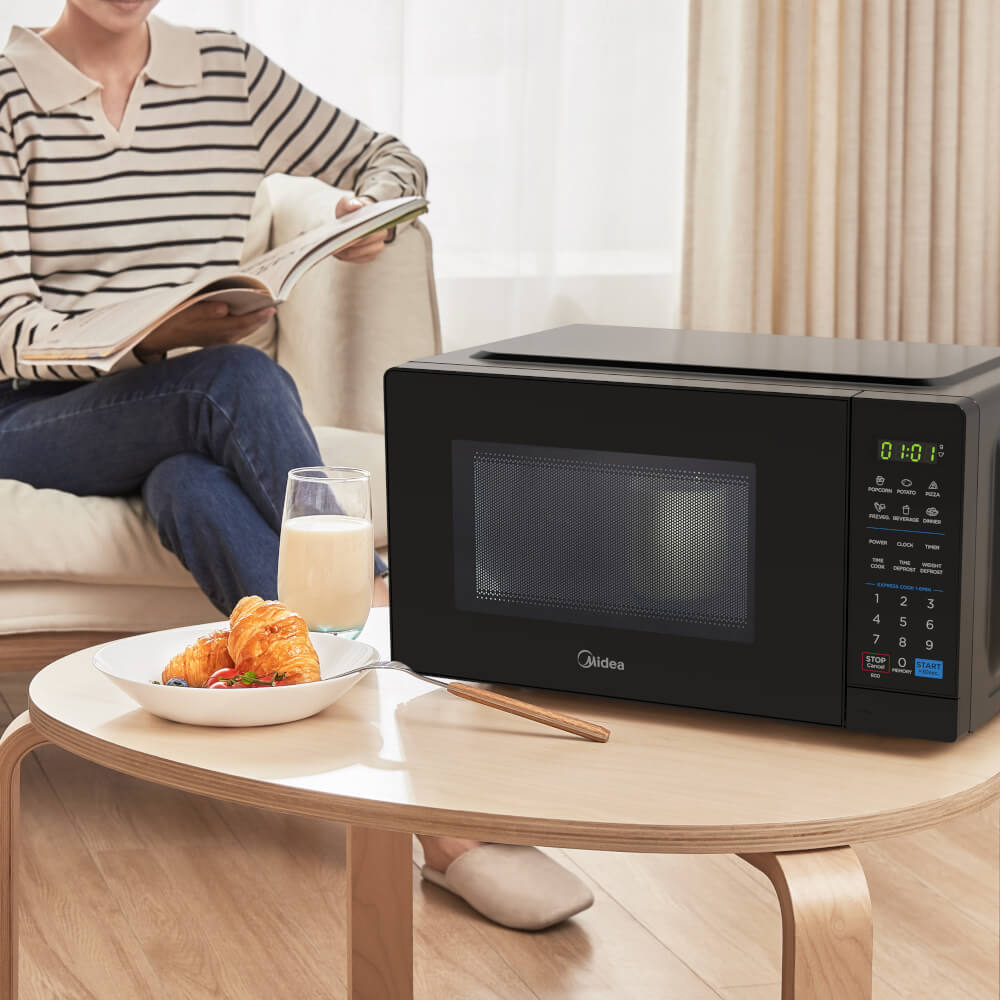 ไมโครเวฟระบบ Inverter Midea รุ่น EM7P012MZ ความจุ 20 ลิตร สีดำ_3