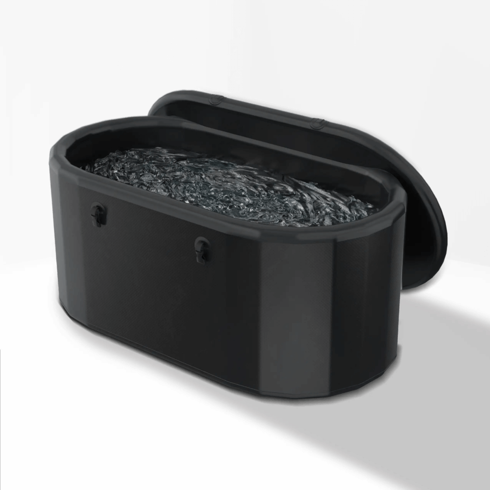 อ่างแช่น้ำเย็น HOMEFITTOOLS รุ่น MODEL01 S PVC TUB LYING แบบนอน ทรงโค้ง ICE BATH_0
