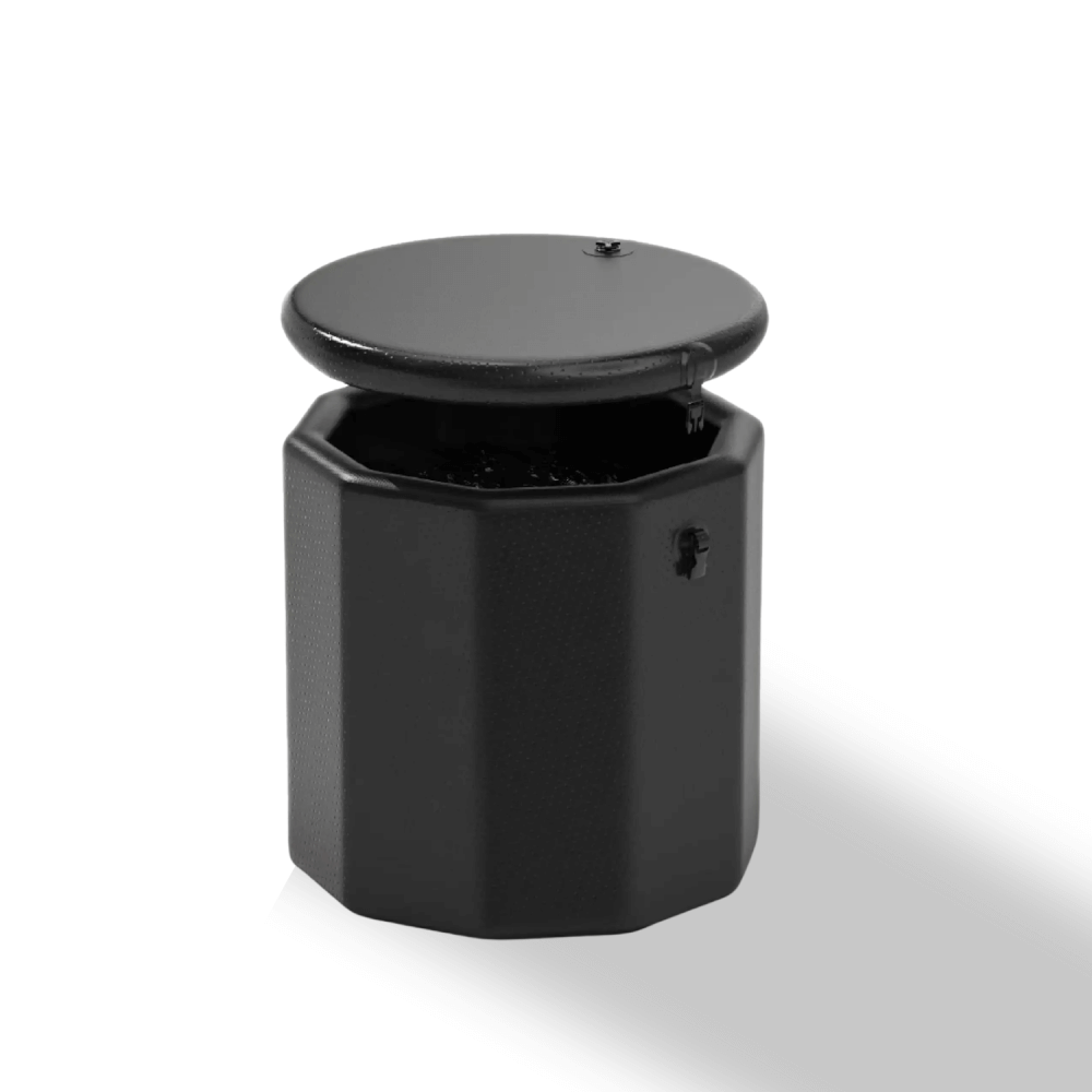 อ่างแช่น้ำเย็น HOMEFITTOOLS รุ่น PVC TUB SITTING แบบนั่ง ทรงเหลี่ยม แบบเป่าลม ICE BATH