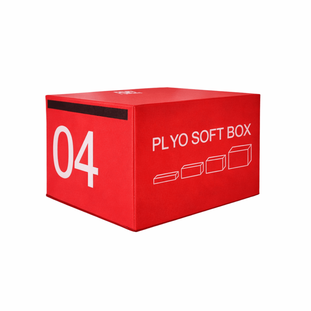 กล่องกระโดด HOMEFITTOOLS PLYO BOX ขนาด 24 นิ้ว สีแดง