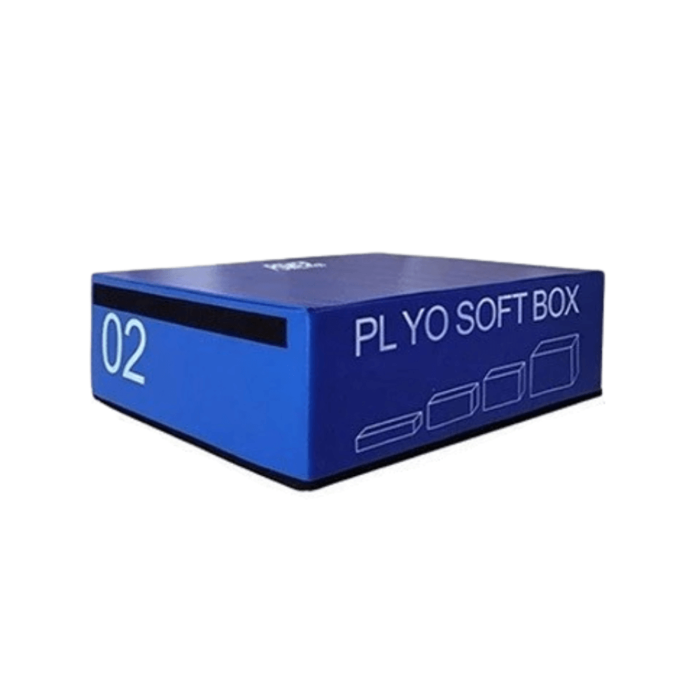 กล่องกระโดด HOMEFITTOOLS PLYO BOX ขนาด 18 นิ้ว สีฟ้า